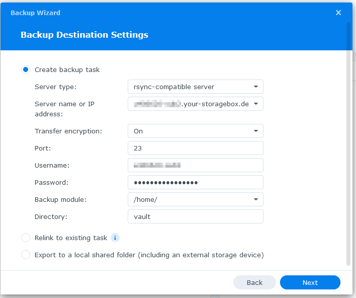 back up location settings /posts/2024/off-site-backup/Backup-location-settings.png